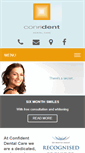Mobile Screenshot of confidentdentalcare.co.uk